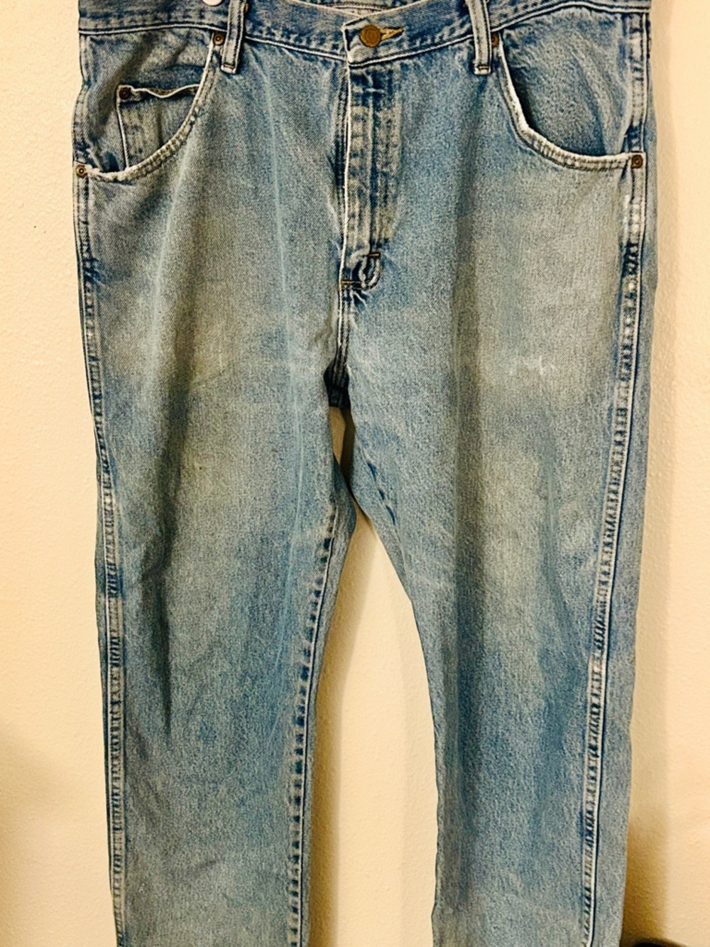 Wrangler Light Blue Straight Jeans